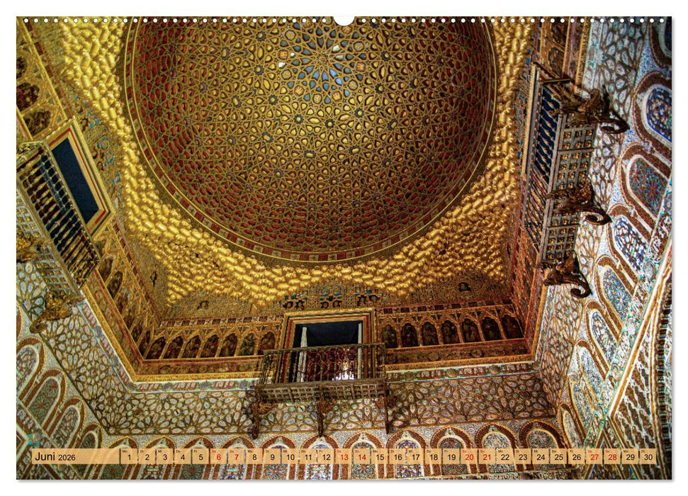 Sevilla - Unterwegs in Spanien (CALVENDO Wandkalender 2026)