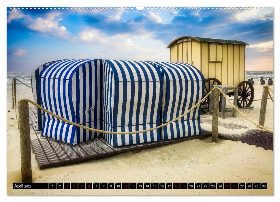 Norderneyer Ansichten (CALVENDO Premium Wandkalender 2026)