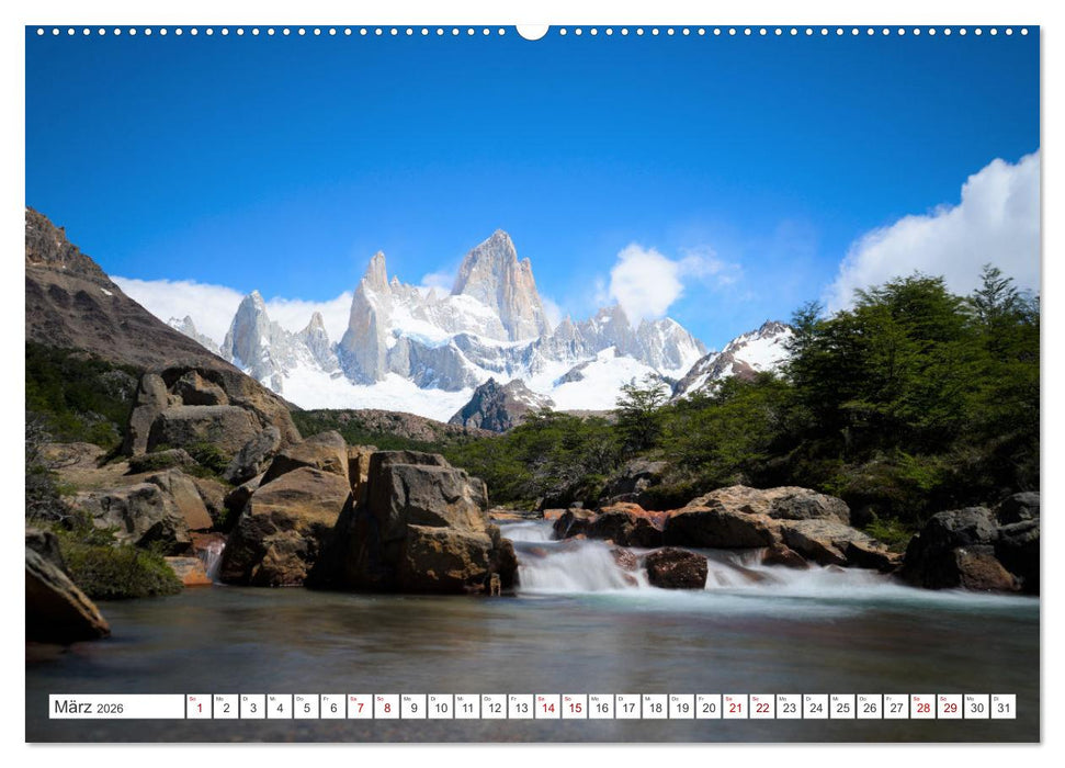 SÜDAMERIKA Eine Bilderreise durch Argentinien, Bolivien, Peru und Chile 2026 (CALVENDO Premium Wandkalender 2026)