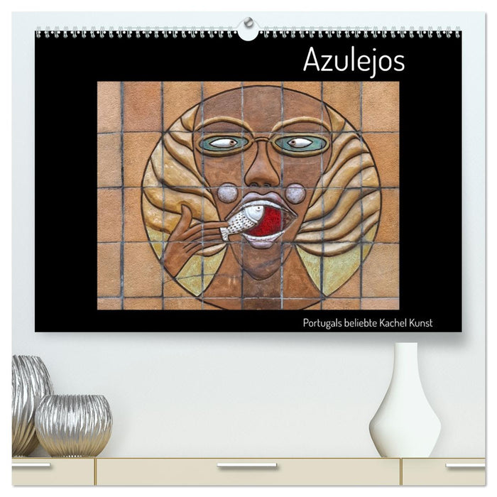 Azulejos - Portugals beliebte Kachel Kunst (CALVENDO Premium Wandkalender 2026)