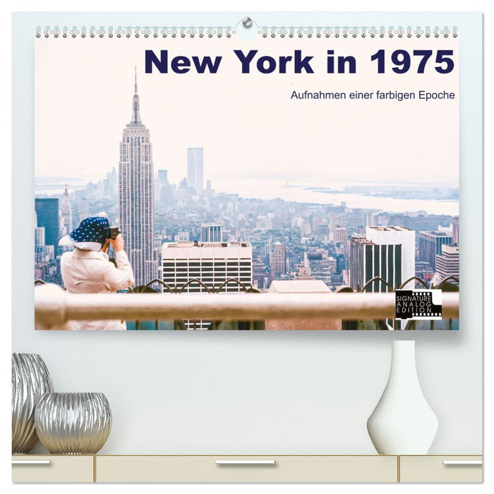 New York in 1975 (CALVENDO Premium Wandkalender 2026)