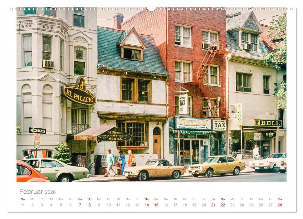 New York in 1975 (CALVENDO Premium Wandkalender 2026)