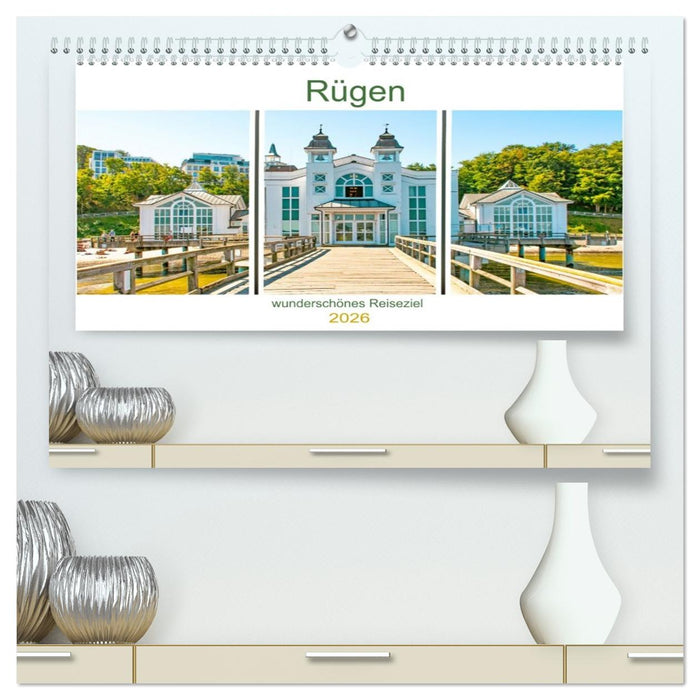 Rügen - wunderschönes Reiseziel (CALVENDO Premium Wandkalender 2026)