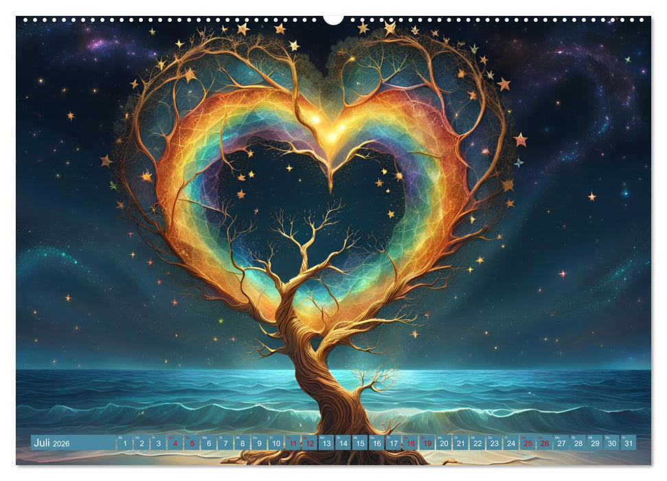 Bäume wie Persönlichkeiten (CALVENDO Premium Wandkalender 2026)