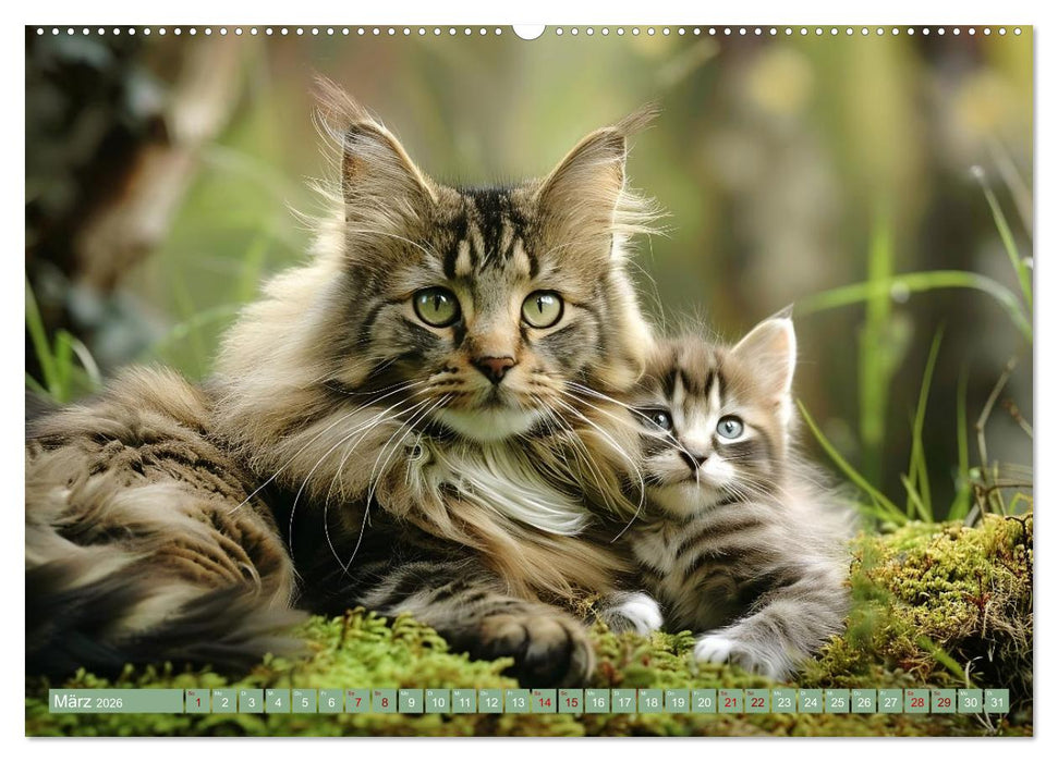 Tierkinder des Nordens (CALVENDO Wandkalender 2026)