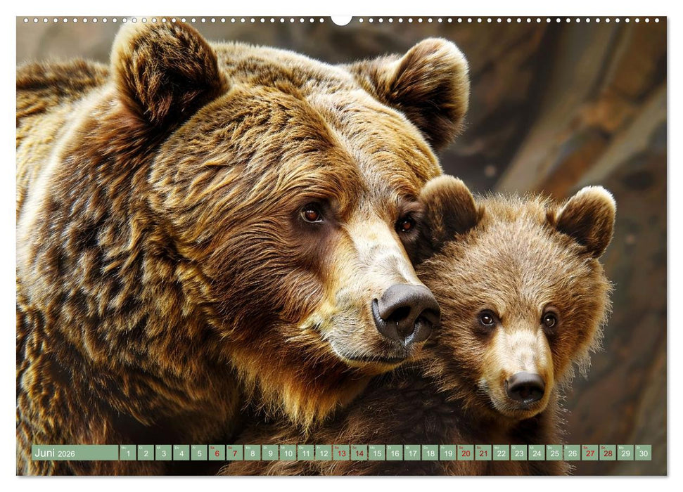 Tierkinder des Nordens (CALVENDO Wandkalender 2026)