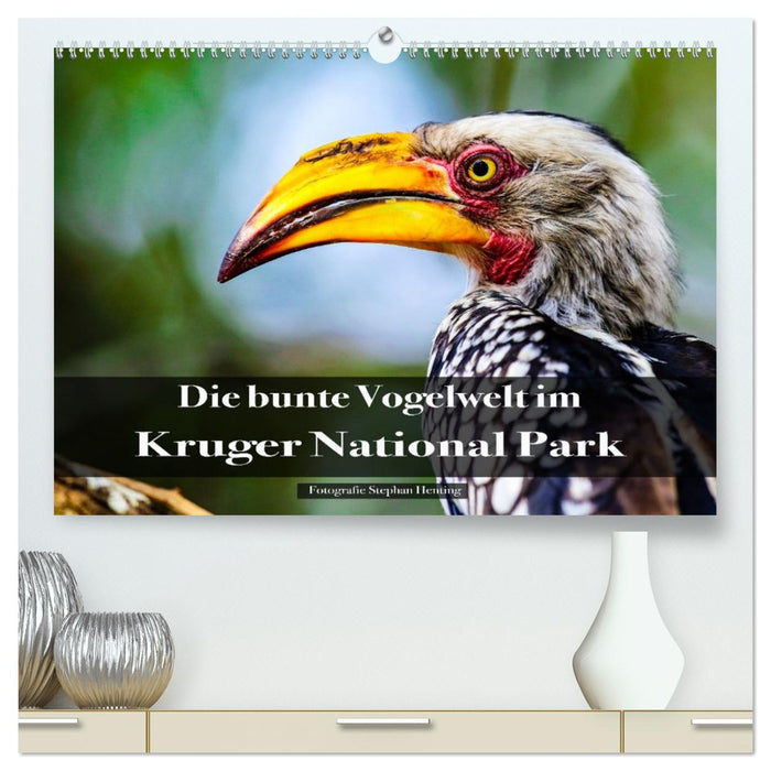 Die bunte Vogelwelt im Kruger National Park (CALVENDO Premium Wandkalender 2026)