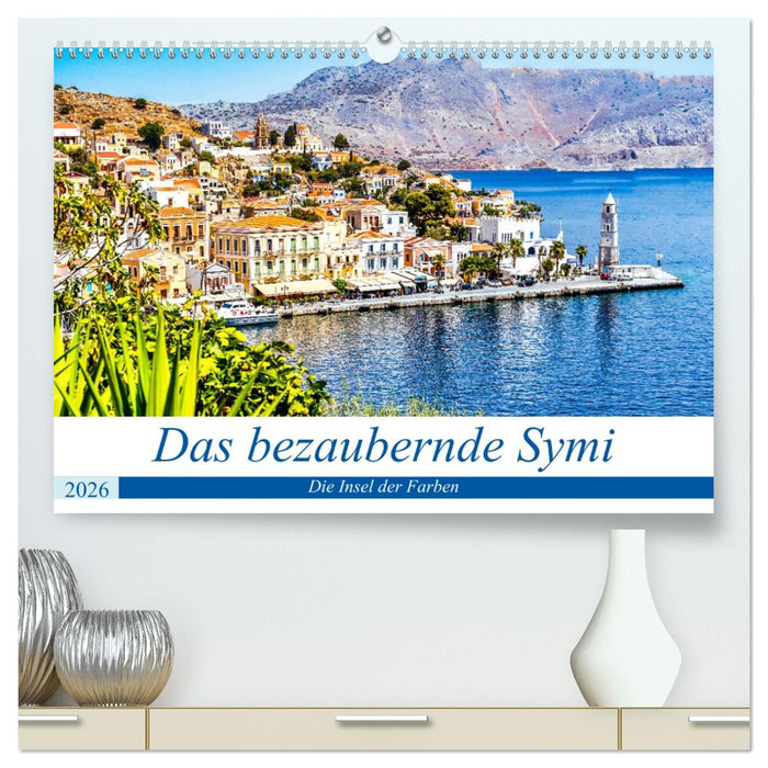Das bezaubernde Symi (CALVENDO Premium Wandkalender 2026)