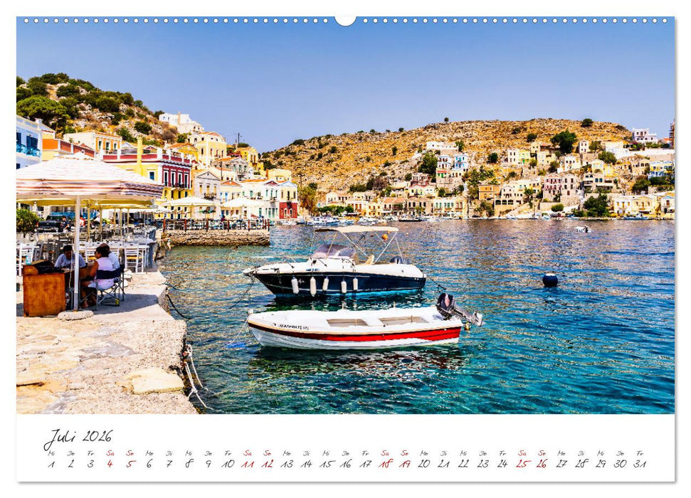 Das bezaubernde Symi (CALVENDO Premium Wandkalender 2026)