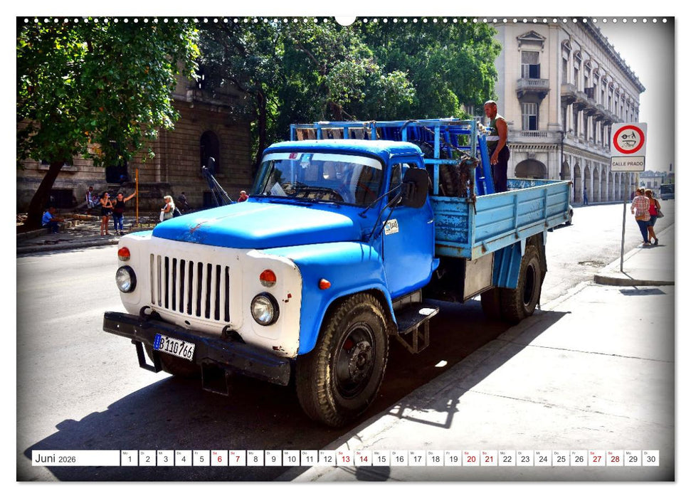 GAZ - LKW-Oldtimer der UdSSR (CALVENDO Wandkalender 2026)