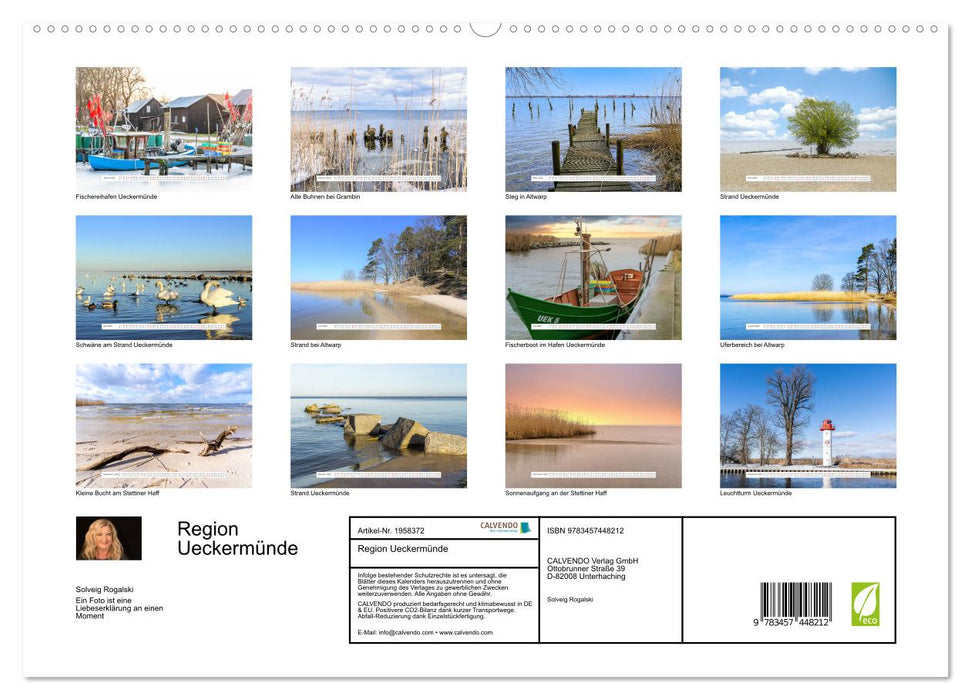 Region Ueckermünde (CALVENDO Premium Wandkalender 2026)