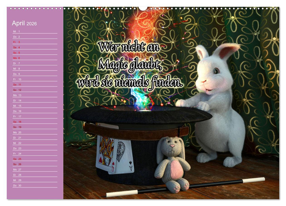 Tierische Toons (CALVENDO Premium Wandkalender 2026)