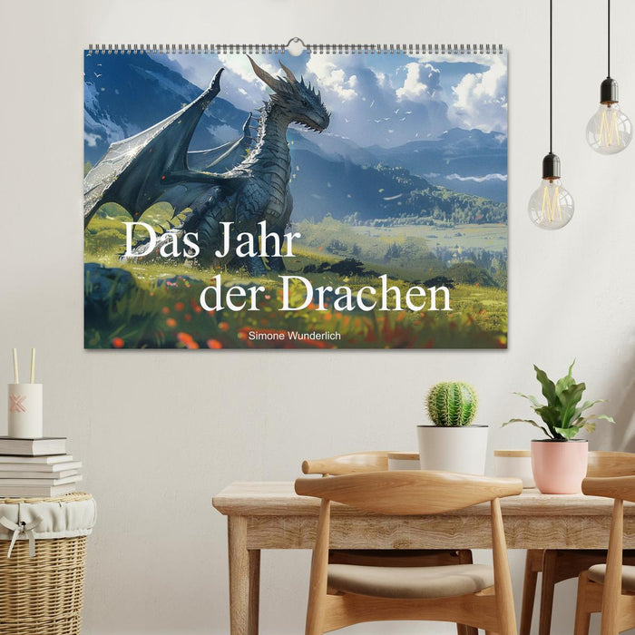 Das Jahr der Drachen (CALVENDO Wandkalender 2026)