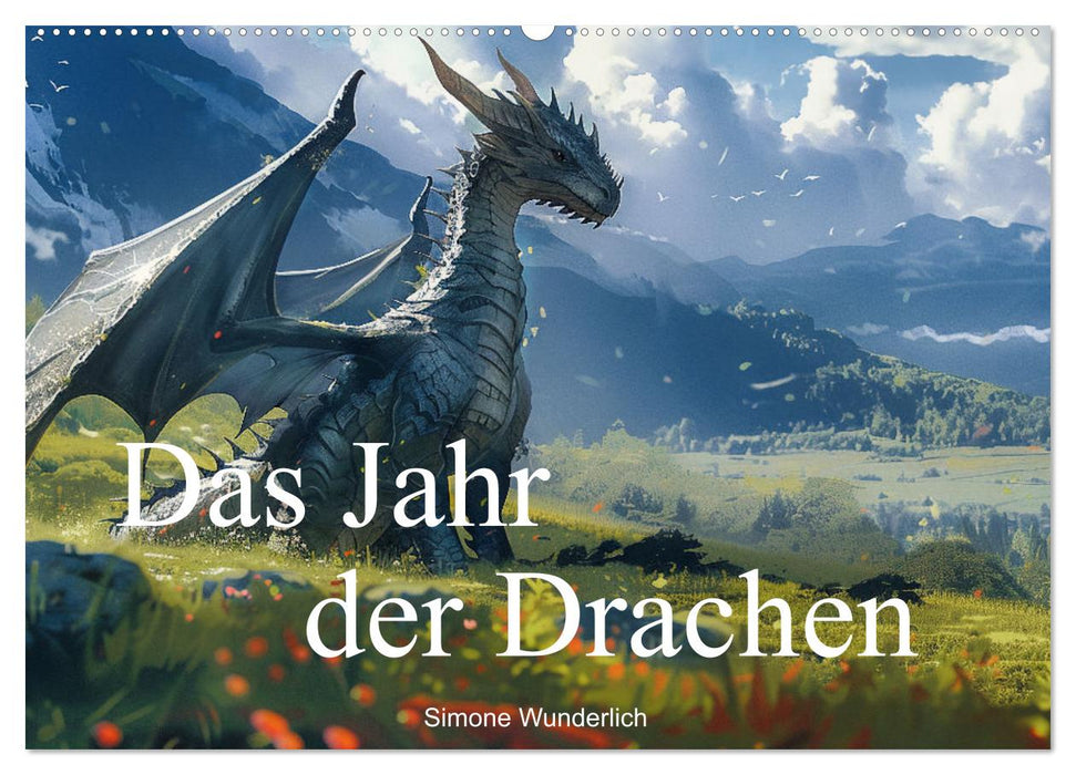 Das Jahr der Drachen (CALVENDO Wandkalender 2026)