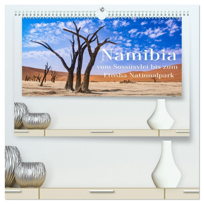 Namibia - Vom Sossusvlei bis zum Etosha Nationalpark (CALVENDO Premium Wandkalender 2026)
