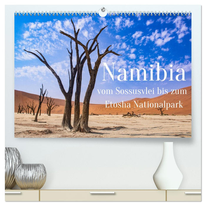 Namibia - Vom Sossusvlei bis zum Etosha Nationalpark (CALVENDO Premium Wandkalender 2026)