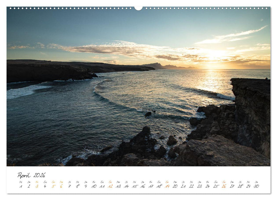 X Tage Fuerteventura – Strände, Vulkane und grandiose Landschaften (CALVENDO Premium Wandkalender 2026)