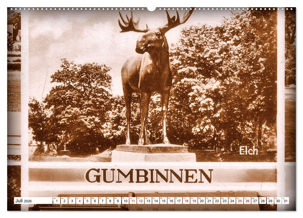 Ostpreußens Elche (CALVENDO Premium Wandkalender 2026)