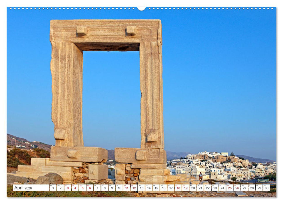 Die Kykladen - Inseln im Ägäischen Meer (CALVENDO Premium Wandkalender 2026)