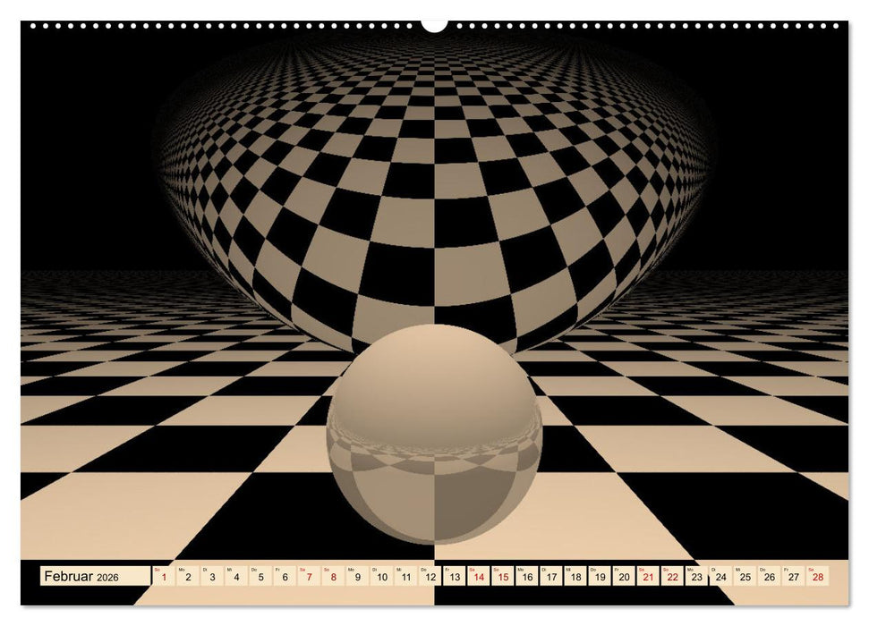 VARIATIONEN in BEIGE (CALVENDO Premium Wandkalender 2026)