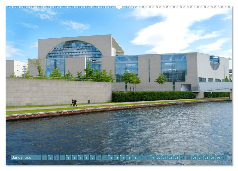Berlin Ansichten mit Wasser (CALVENDO Premium Wandkalender 2026)
