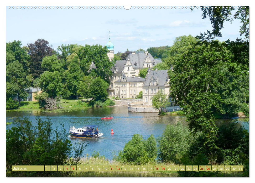 Berlin Ansichten mit Wasser (CALVENDO Premium Wandkalender 2026)