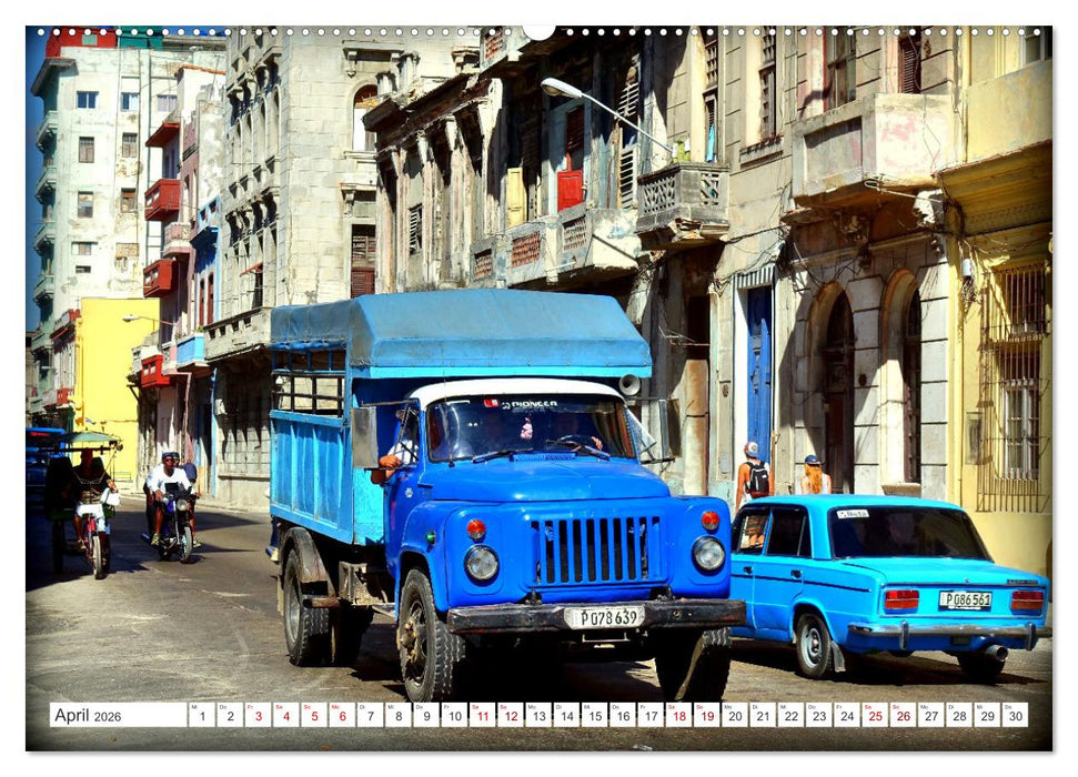 GAZ - LKW-Oldtimer der UdSSR (CALVENDO Premium Wandkalender 2026)