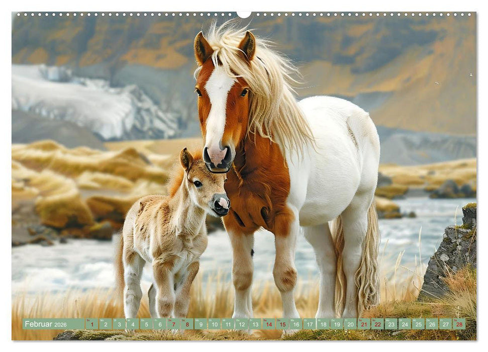 Tierkinder des Nordens (CALVENDO Premium Wandkalender 2026)