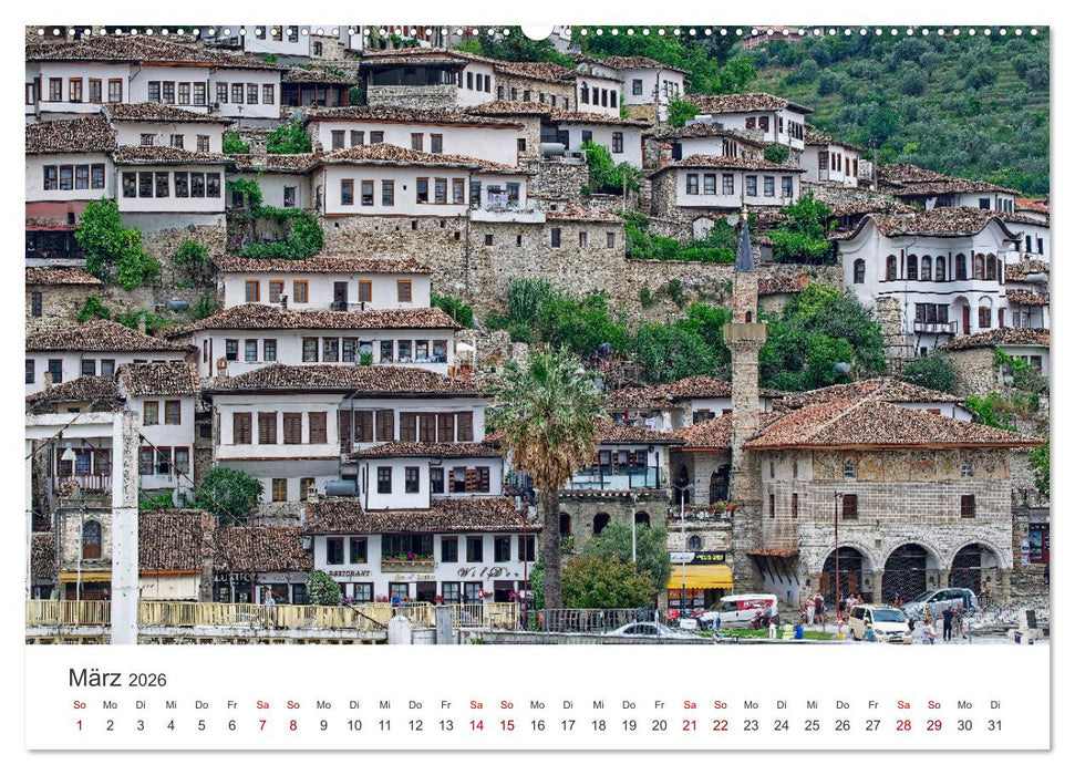 Albanien. Eine Entdeckungsreise. (CALVENDO Wandkalender 2026)