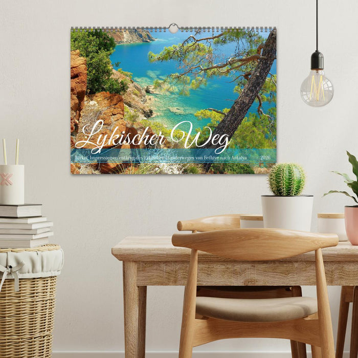 Lykischer Weg - Türkei: Impressionen entlang des Lykischen Wanderweges (CALVENDO Wandkalender 2026)
