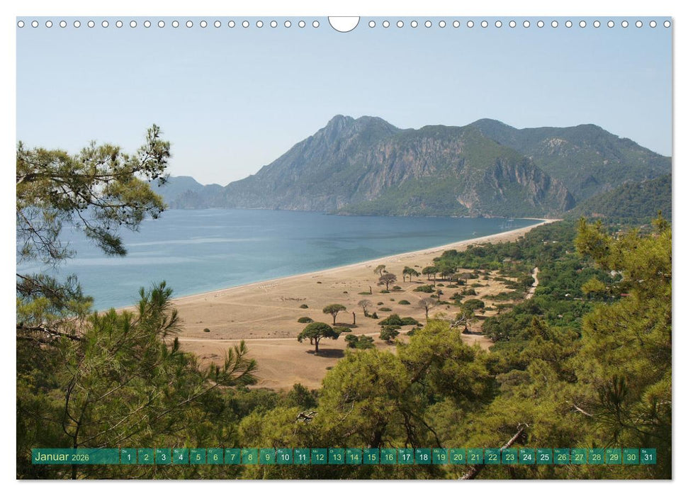 Lykischer Weg - Türkei: Impressionen entlang des Lykischen Wanderweges (CALVENDO Wandkalender 2026)
