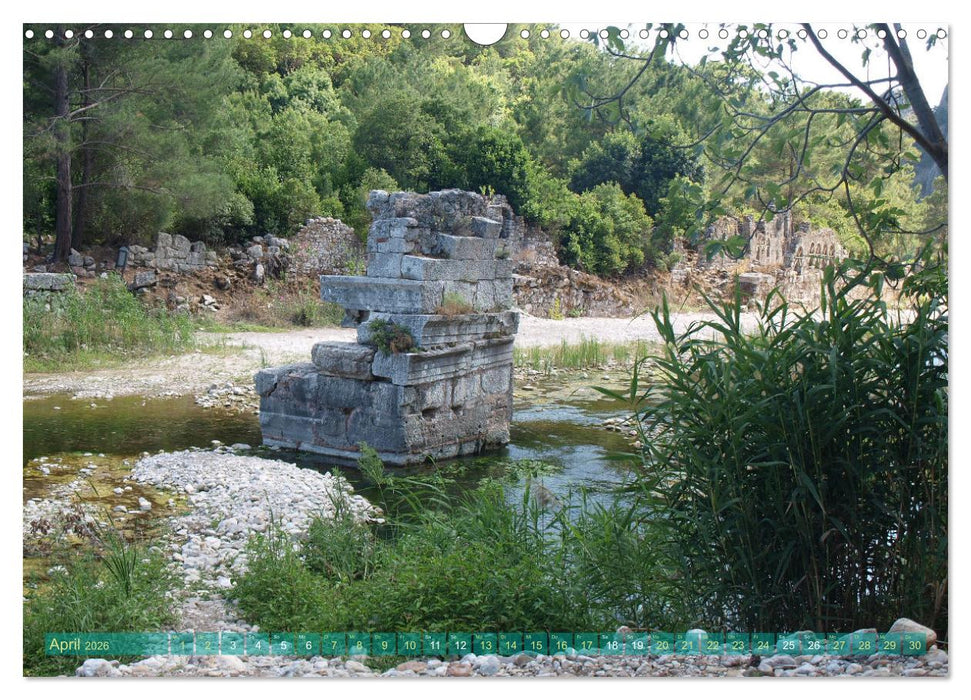 Lykischer Weg - Türkei: Impressionen entlang des Lykischen Wanderweges (CALVENDO Wandkalender 2026)