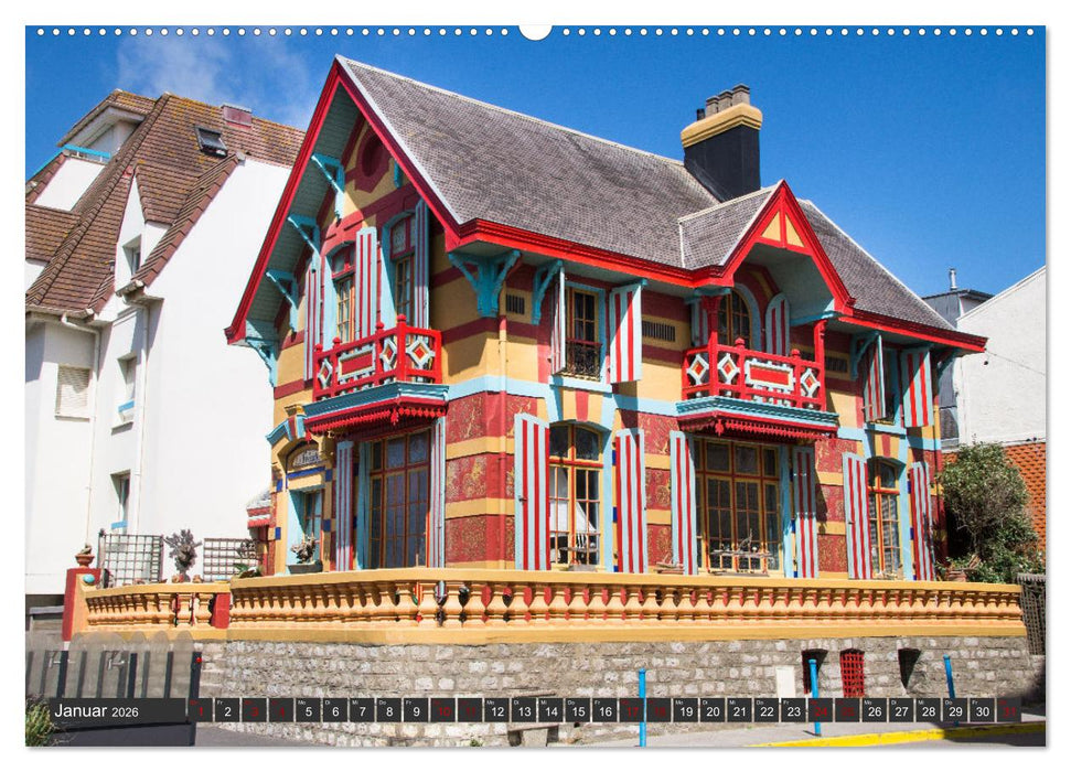 Frankreichs Norden - Entlang der Côte d'Opale (CALVENDO Premium Wandkalender 2026)