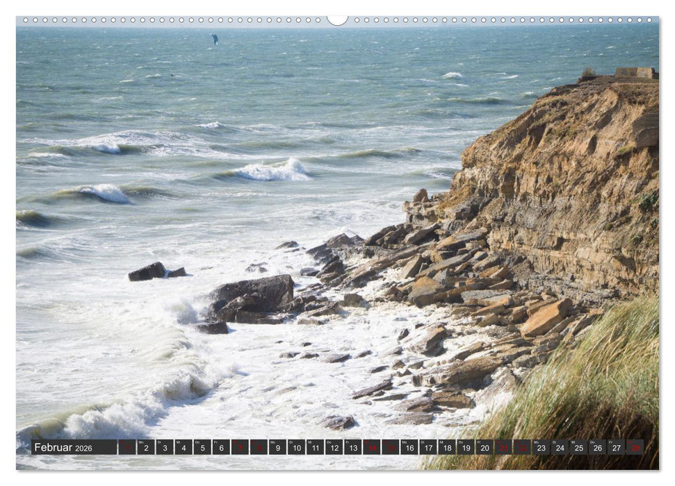 Frankreichs Norden - Entlang der Côte d'Opale (CALVENDO Premium Wandkalender 2026)