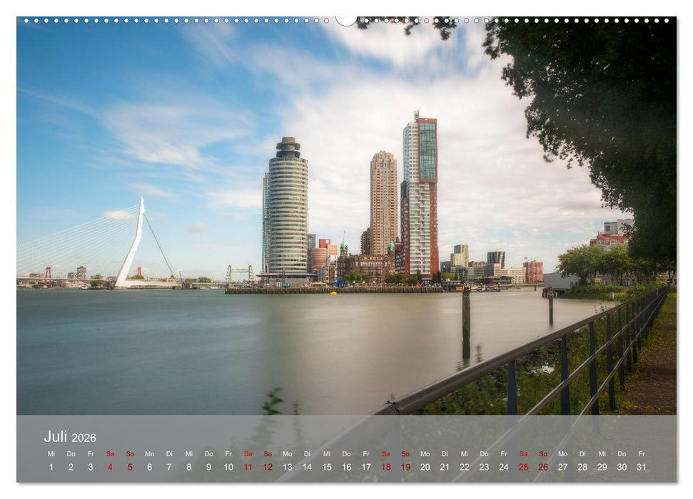 Rotterdam - Die heimliche Hauptstadt der Niederlande (CALVENDO Premium Wandkalender 2026)