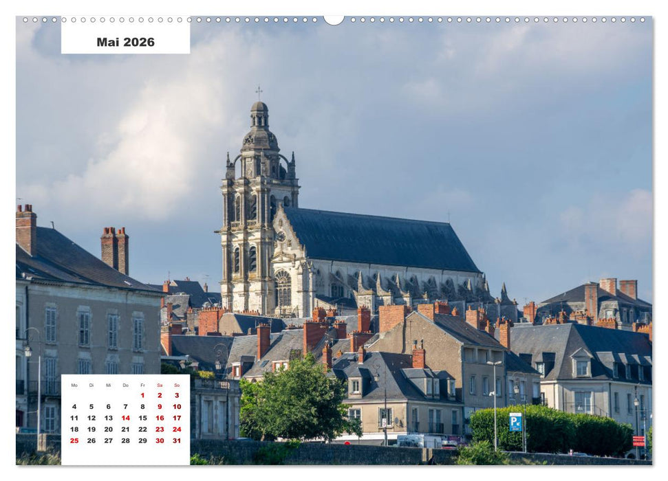 Gesichter der Loire, eine Reise durch Frankreich (CALVENDO Premium Wandkalender 2026)