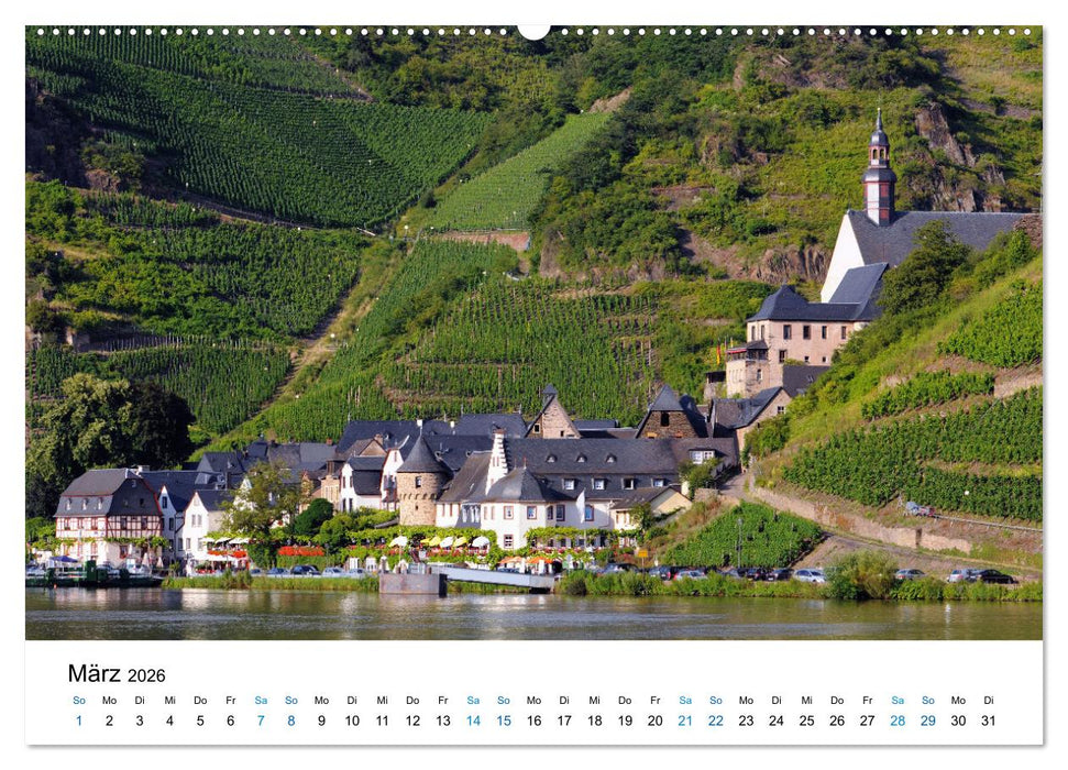 Moselurlaub - Cochem und Umgebung (CALVENDO Premium Wandkalender 2026)