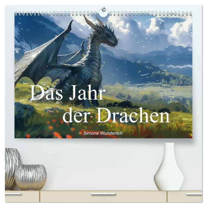 Das Jahr der Drachen (CALVENDO Premium Wandkalender 2026)