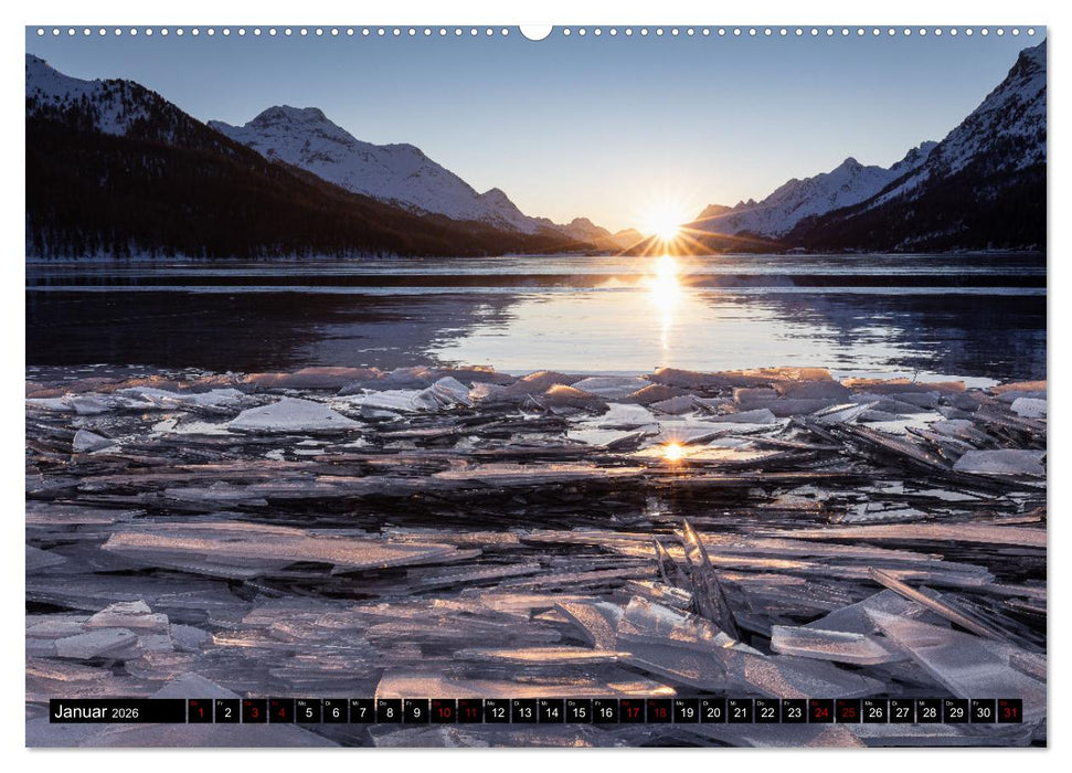 Faszinierendes Oberengadin (CALVENDO Premium Wandkalender 2026)