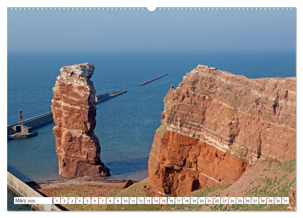 Helgoland - Hochseeinsel in der Nordsee (CALVENDO Premium Wandkalender 2026)