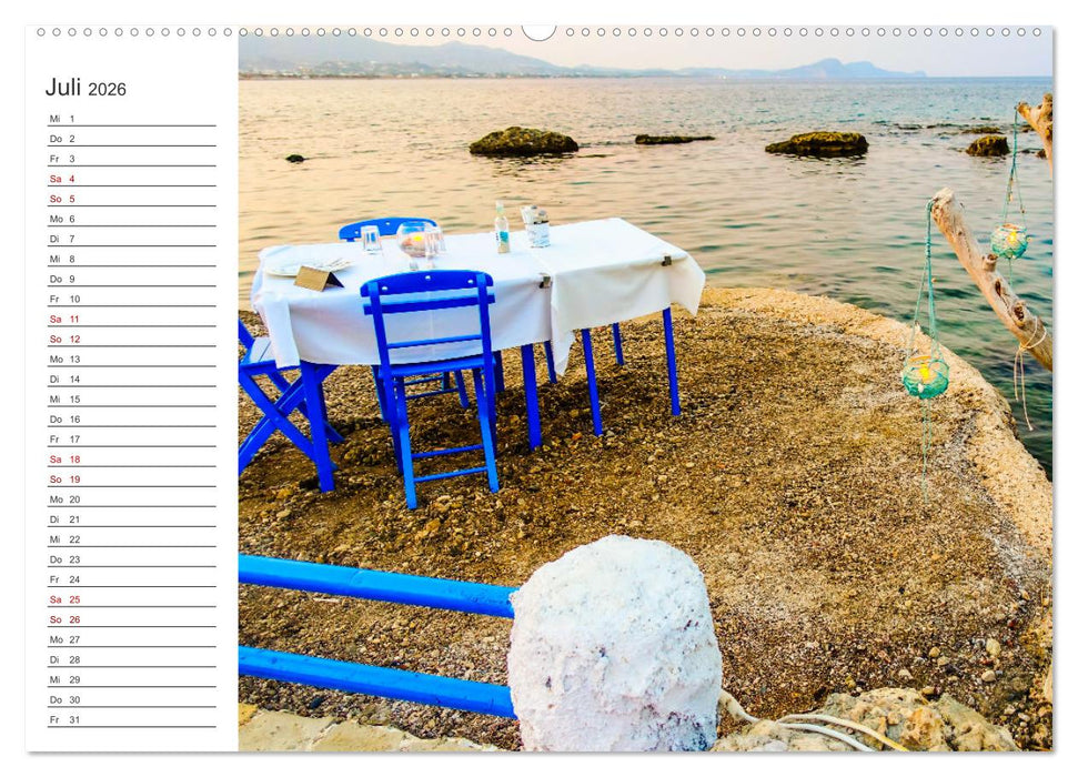 Rhodos - eine Insel zum Verlieben (CALVENDO Premium Wandkalender 2026)