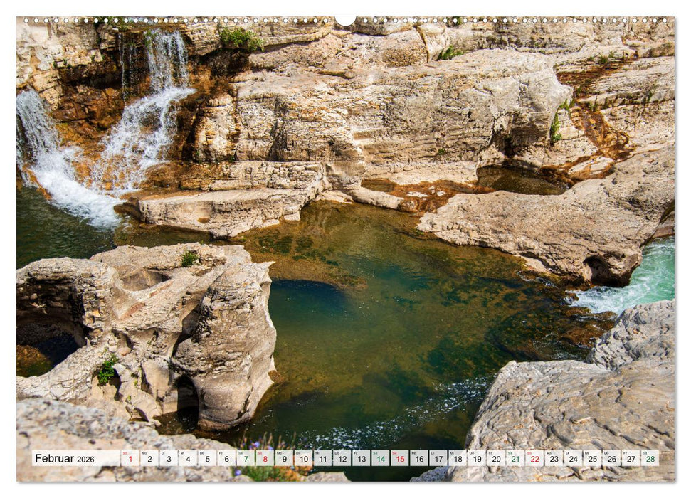 Kaskaden von Sautadet (CALVENDO Wandkalender 2026)