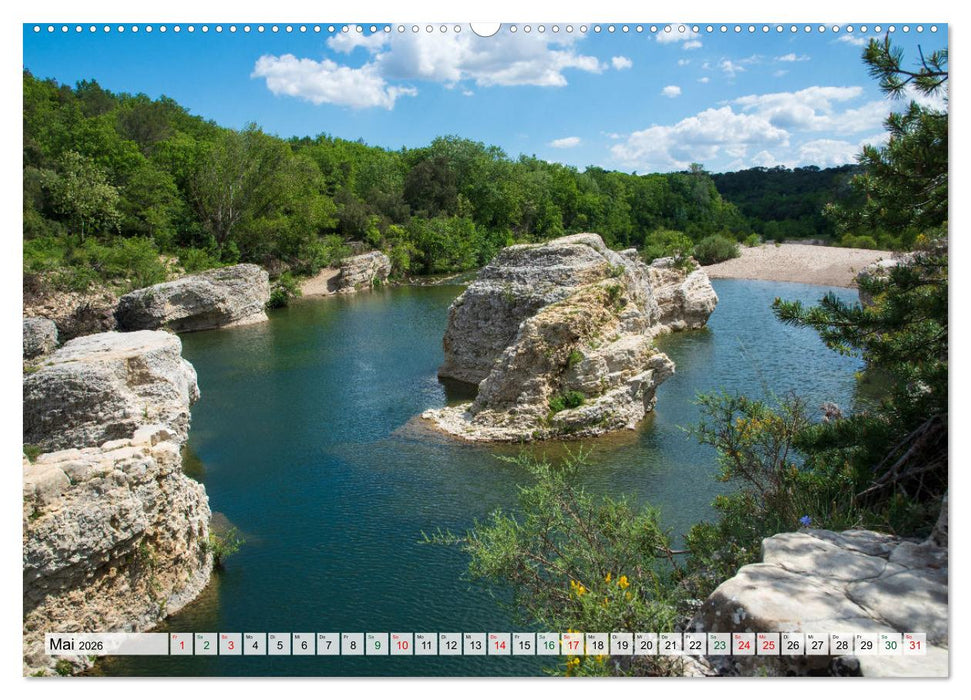 Kaskaden von Sautadet (CALVENDO Wandkalender 2026)