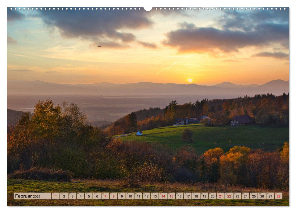 Ortenau - die badische Toskana (CALVENDO Premium Wandkalender 2026)