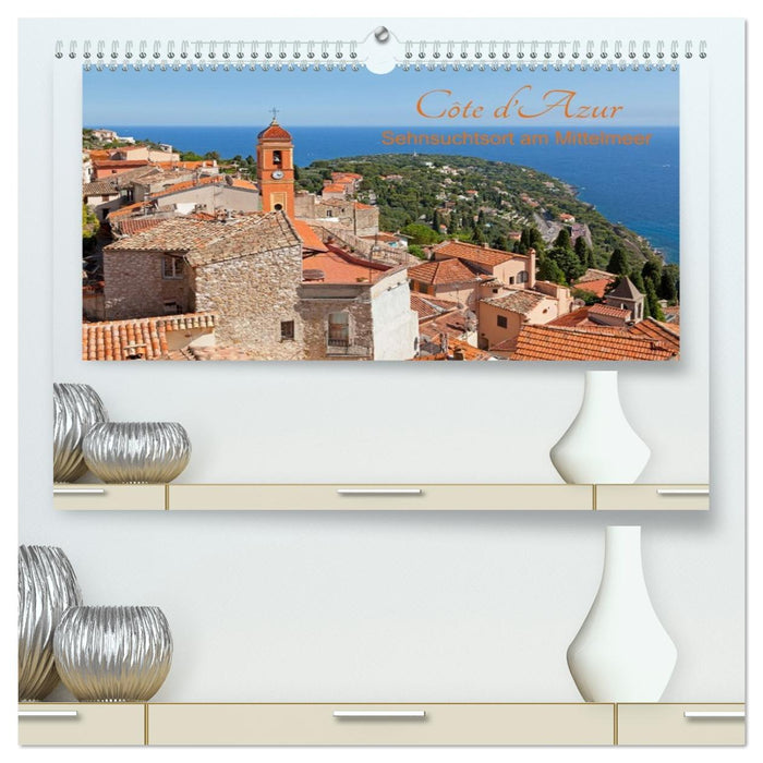 Côte d’Azur - Sehnsuchtsort am Mittelmeer (CALVENDO Premium Wandkalender 2026)