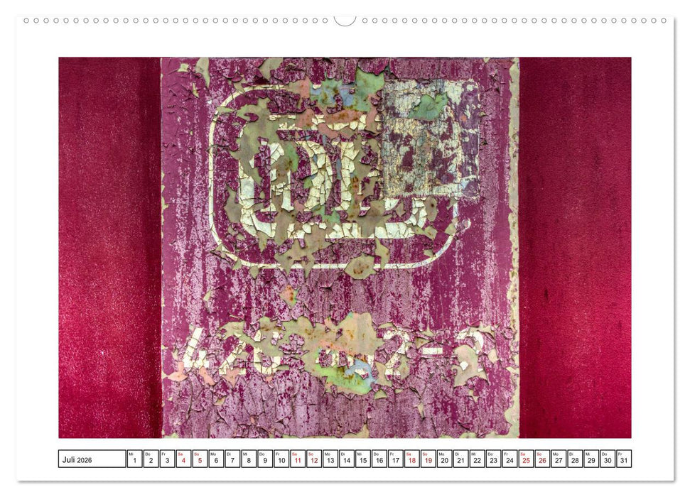 Rostwelten (CALVENDO Premium Wandkalender 2026)