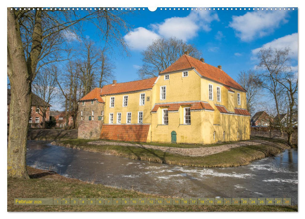 Greetsiel in Ostfriesland (CALVENDO Premium Wandkalender 2026)