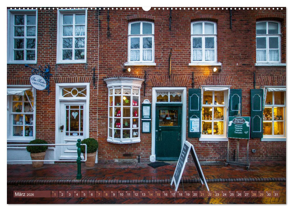 Greetsiel in Ostfriesland (CALVENDO Premium Wandkalender 2026)
