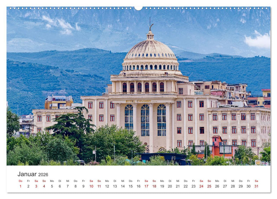 Albanien. Eine Entdeckungsreise. (CALVENDO Premium Wandkalender 2026)