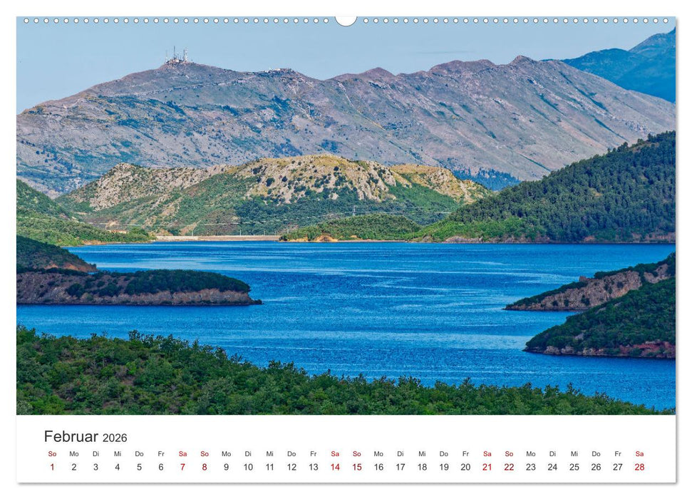 Albanien. Eine Entdeckungsreise. (CALVENDO Premium Wandkalender 2026)